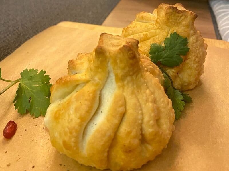 Хинкали с грузинским сыром